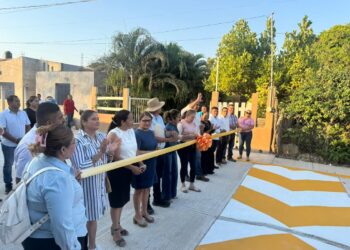 José Francisco Suazo Espino entrega oficialmente este lunes la pavimentación de importante avenida en la cabecera municipal