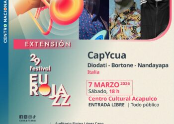 Acapulco recibirá el 29 Festival EuroJazz con la presentación de CapYcua