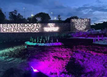 Moderniza el gobierno de Evelyn Salgado los accesos norte y sur de Chilpancingo