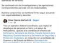 Alcalde de Taxco y su padre son hallados con vida tras desaparición, afirma Harfuch