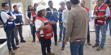 El gobierno del estado a través de la SDUOPOT avanza en con la construcción del mercado de Tixtla 