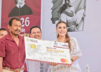 Vamos a seguir apoyando a quienes más lo necesitan en la ruta de la transformación y mejorar la calidad de vida de la población: Evelyn Salgado 