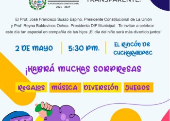 El Gobierno de La Unión celebrará a la niñez con actividades recreativas y sorpresas