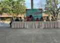 Alcalde José Francisco Suazo Inaugura techumbre en telesecundaria de El Huaricho; buscan fortalecer espacios educativos