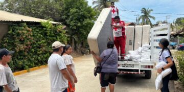 Cruz Roja entrega apoyos en La Unión