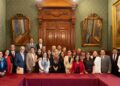 Evelyn Salgado participa en reunión nacional del IMSS Bienestar encabezada por la presidenta Claudia Sheinbaum
