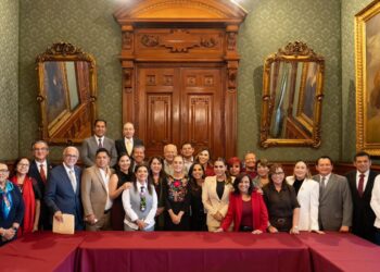 Evelyn Salgado participa en reunión nacional del IMSS Bienestar encabezada por la presidenta Claudia Sheinbaum