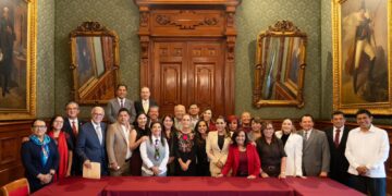 Evelyn Salgado participa en reunión nacional del IMSS Bienestar encabezada por la presidenta Claudia Sheinbaum