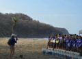 Guardianes de la Costa limpian Playa Majahua y registran eclosión de tortuga golfina