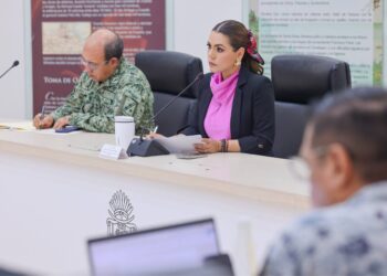 Evelyn Salgado reafirma coordinación permanente para fortalecer la construcción de paz y tranquilidad en Guerrero
