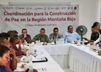 Consolidan trabajo regional para la paz y seguridad en la Montaña Baja