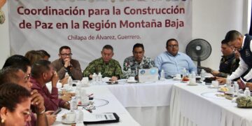 Consolidan trabajo regional para la paz y seguridad en la Montaña Baja