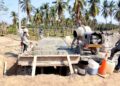 Avanza al 70 % pavimentación del tramo Entronque Carretero–Guayabillo en Tecpan de Galeana