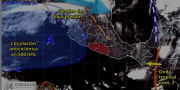 Este martes se pronostica calor y lluvias vespertinas, además se vigila el  avance de la Onda Tropical No. 2: SGIRPCGRO