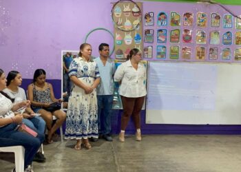 Promueven salud e higiene en escuelas beneficiadas con programa de Desayuno Caliente en el municipio de La Unión