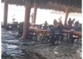 Mar de fondo provoca afectaciones en playas de Costa Grande; rescatan a dos mujeres en Acapulco