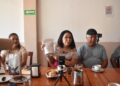 Se reúne Esthela Damián con caficultores de Atoyac