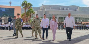 Evelyn Salgado llama a redoblar esfuerzos para fortalecer la transformación de Guerrero