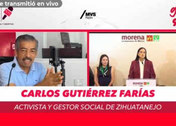 Carlos Gutiérrez destaca llamado de Sheinbaum a defender la soberanía y respalda reglas internas de Morena