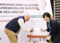 La SEG y UNICEF suman esfuerzos  para reducir el rezago de aprendizajes básicos en Guerrero