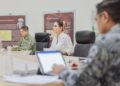 Evelyn Salgado evalúa resultados de operativos y estrategias para la Construcción de la Paz en Guerrero