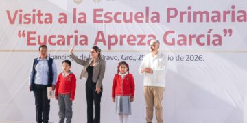 Evelyn Salgado consolida la Revolución Educativa en las escuelas de Guerrero