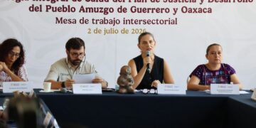 Presentan avances en salud del Plan de Justicia y Desarrollo del Pueblo Amuzgo en la Costa Chica de Guerrero