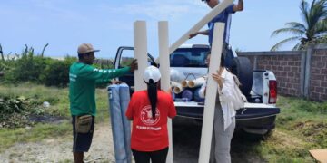 La SEMAREN fortalece la conservación de la tortuga marina con entrega de material y equipo a campamentos tortugueros