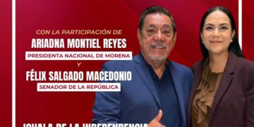 Promueve Félix Salgado asambleas con Ariadna Montiel en Iguala y Taxco