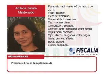 Activan Alerta Amber por desaparición de adolescente en Petatlán