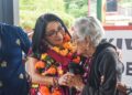 ¡LA MONTAÑA ALTA SE ENCIENDE POR LA TRANSFORMACIÓN! CON MÚSICA Y DANZANTES DE OLINALÁ, TLAPA DE COMONFORT RECIBE A ESTHELA DAMIÁN