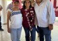 Luis Miguel Farías acompaña a Beatriz Mojica en encuentro con habitantes de Atoyac