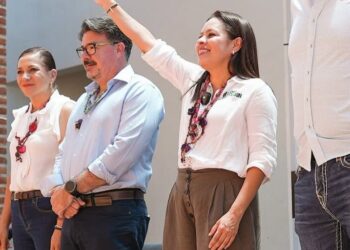 Karen Castrejón reconoce acierto d e Sheinbaum con obras de agua para Acapulco