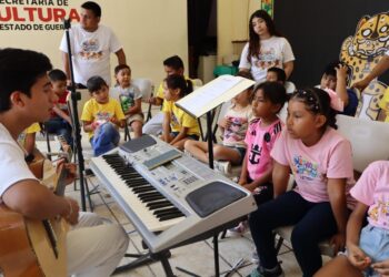 Arte y creatividad reúnen a la niñez y juventud en el arranque del Verano Cultural 2026 en Guerrero