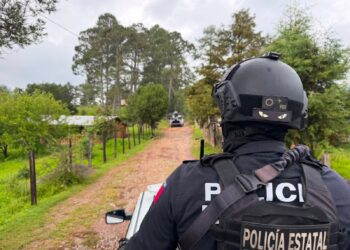 Continúa despliegue interinstitucional de seguridad en la localidad de El Fresno, en la Sierra de Chilpancingo