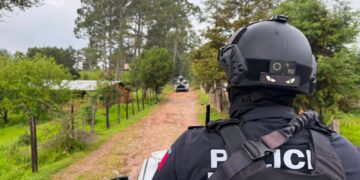Continúa despliegue interinstitucional de seguridad en la localidad de El Fresno, en la Sierra de Chilpancingo