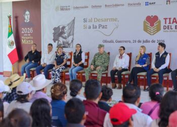 La paz y la transformación se construye atendiendo las causas y llevando bienestar a las comunidades: Evelyn Salgado