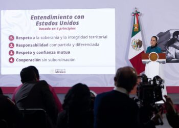 Nosotros nunca vamos a hacer acuerdos con la delincuencia organizada: Presidenta Claudia Sheinbaum