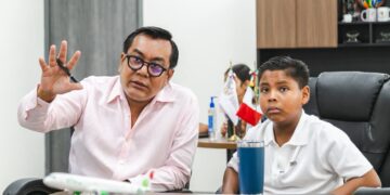 Conoce secretario de Turismo del Gabinete Estatal Infantil el trabajo que realiza Sectur Guerrero