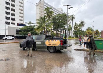 ACTIVA EJÉRCITO MEXICANO PLAN DN-III-E EN SU FASE PREVENTIVA POR LLUVIAS EN ACAPULCO