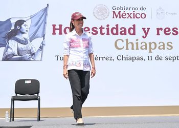 NOSOTROS SOMOS GOBIERNOS DEL PUEBLO: PRESIDENTA CLAUDIA SHEINBAUM ANTE CERCA DE 70 MIL CHIAPANECOS