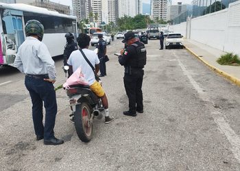 Operativo Casco Seguro deja más de mil motocicletas revisadas y 361 infracciones en Guerrero
