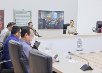 Evelyn Salgado fortalece coordinación con IEPC, INE y TEE para el proceso electoral 2026-2027