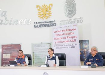 Evelyn Salgado refuerza prevención en Guerrero ante evolución del Huracán “Polo” 