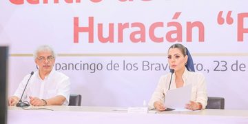 Huracán Polo genera lluvias en costa de Guerrero; gobernadora Evelyn Salgado mantiene alerta preventiva 