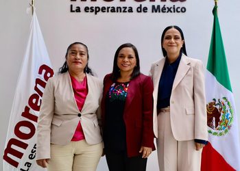Beatriz Mojica, Ariadna Montiel y Abelina López acuerdan unidad de Morena en Guerrero