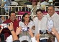 Agradece Beatriz Mojica respaldo de Claudia Sheinbaum; asiste a su informe regional en Acapulco