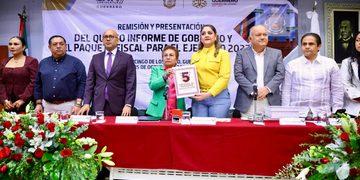 Evelyn Salgado envía al Congreso su Quinto Informe de Resultados y Transformación