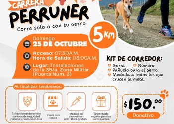 La Carrera Perruner con Causa promoverá el bienestar animal en Chilpancingo