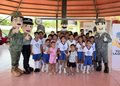 Una visita guiada acerca a la comunidad escolar a la Guardia Nacional y al Ejército Mexicano